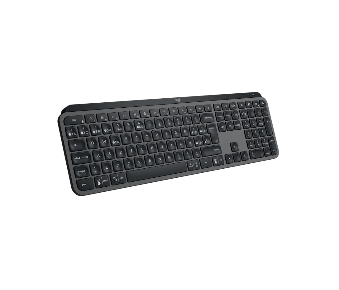 TECLADO LOGITECH MX KEYS S ILLUMINATED WIRELESS / BT BLACK SP (920-011561)