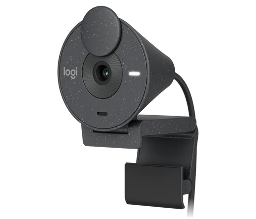 CAMARA LOGITECH BRIO 300 FHD 1080P USB-C BLACK (960-001413)