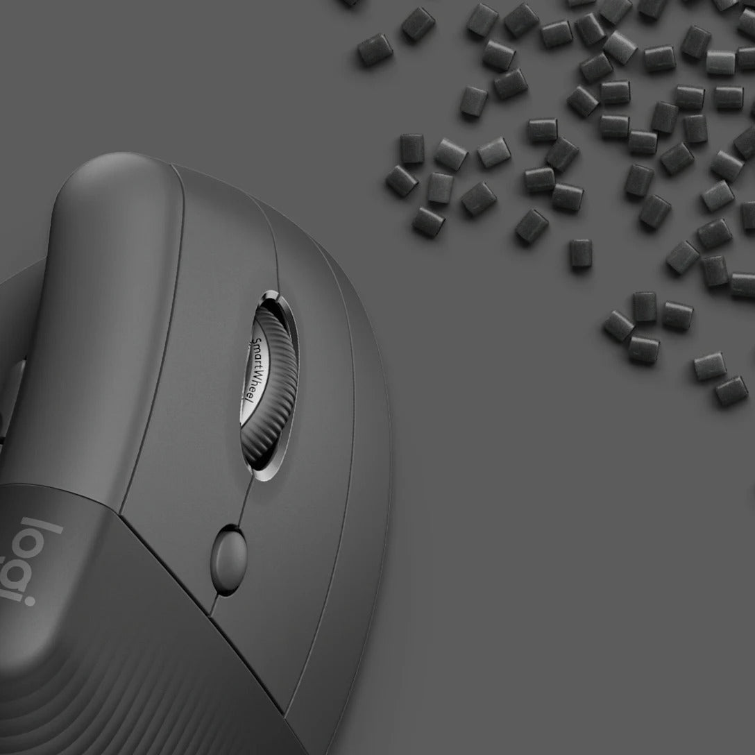 MOUSE LOGITECH LIFT VERTICAL WIRELESS/BT BLACK (910-006466)-P