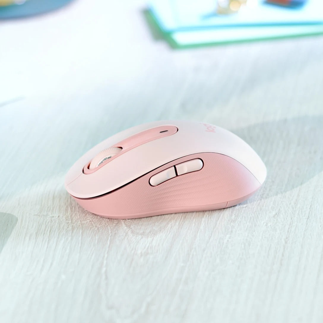 MOUSE LOGITECH SIGNATURE M650 SILENT WIRELESS/BLUETOOTH ROSE (910-006251)