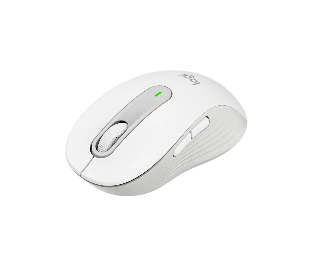 MOUSE LOGITECH SIGNATURE M650 SILENT LARGE WIRELESS/BLUETOOTH WHITE (910-006233)
