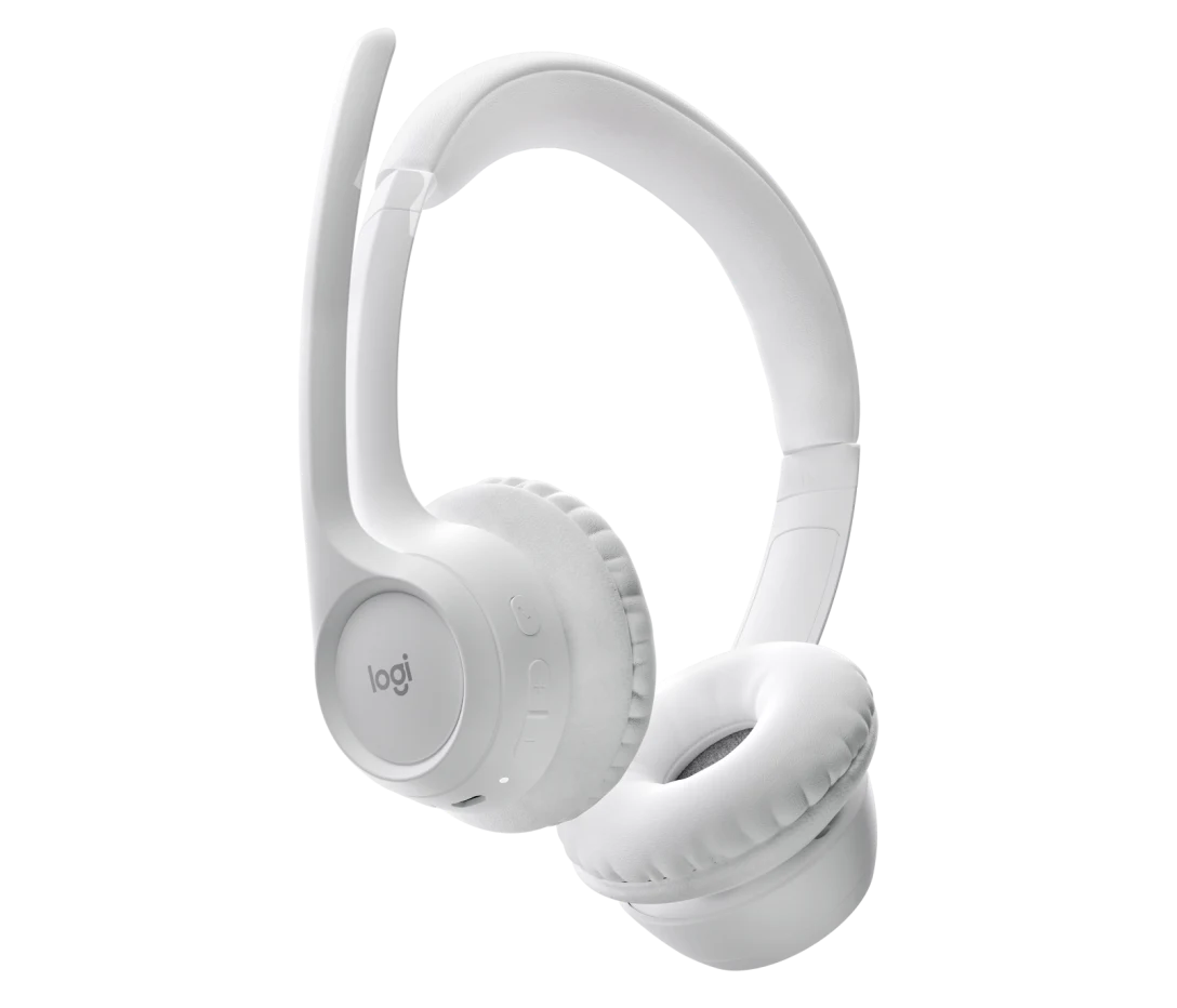 AUDIFONO C/MICROF. LOGITECH ZONE 300 BLUETOOTH/20HRS WHITE (981-001416)-P