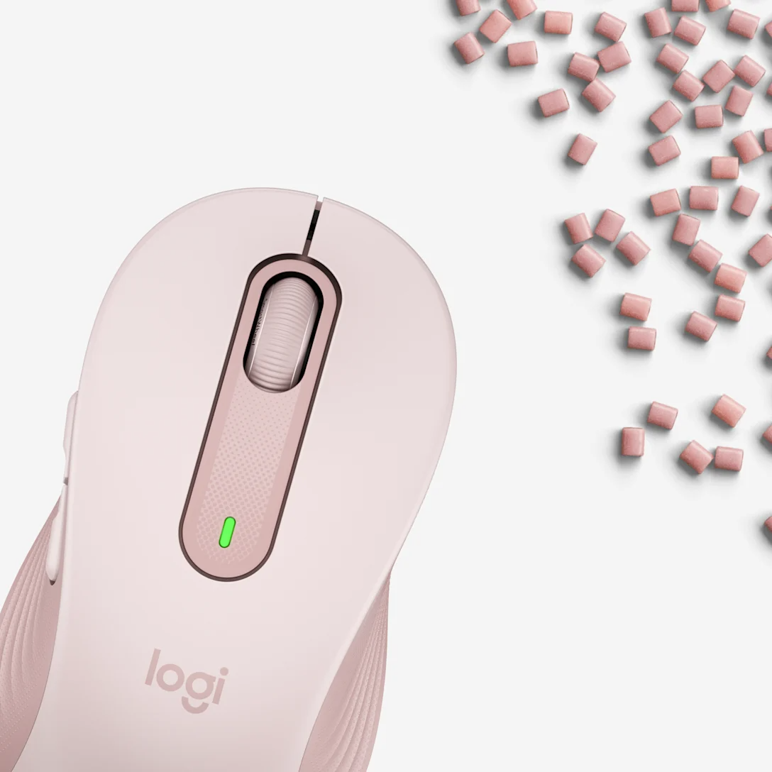 MOUSE LOGITECH SIGNATURE M650 SILENT WIRELESS/BLUETOOTH ROSE (910-006251)