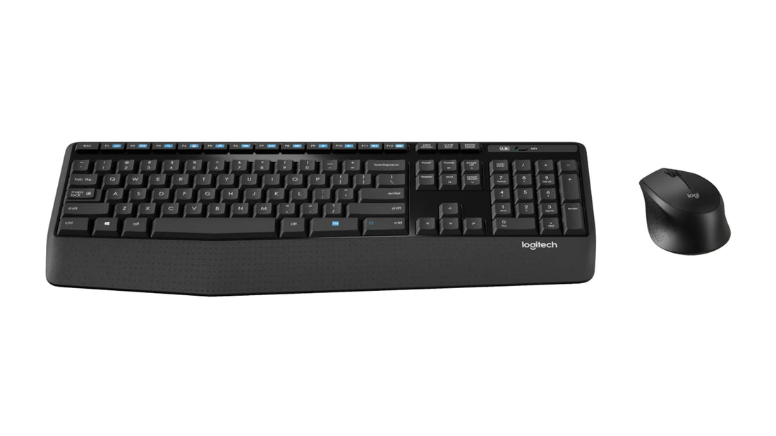 TECLADO LOGITECH + MOUSE MK345 WIRELESS USB SP BLACK (PN 920-007820)