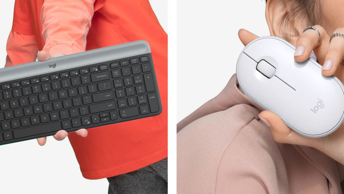 TECLADO LOGITECH + MOUSE MK470 WIRELESS SLIM USB