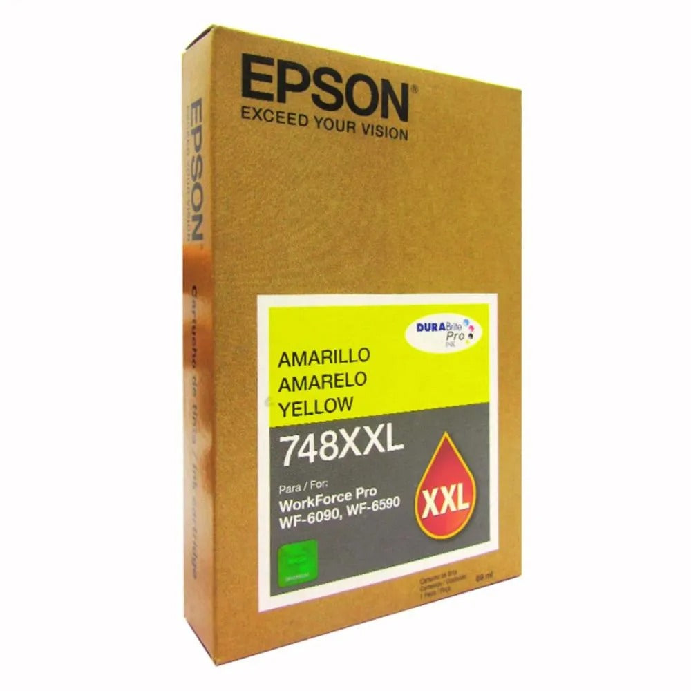 TINTA EPSON T748XXL420-AL AMARILLA