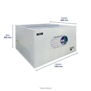 Congelador Industrial Cervecero -4 A 4 Grados De 380L Puerta Corrediza Ilumi
