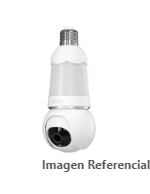 CAMARA TIPO FOCO MODELO:IPC-S6DN-3M0WEB – BULB CAM – CAMARA 3 MP – 2.8MM – WIFI 2.4 GHZ.