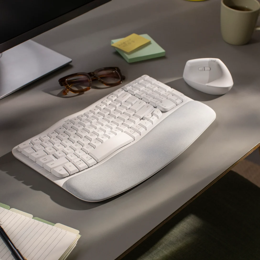 TECLADO LOGITECH ERGO WAVE WIRELESS BOLT/ BT / SP GRAPHITE (920-012278)-P
