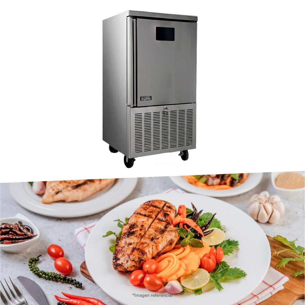 Abatidor De Temperatura De 10 Bandejas Gastronomia Ilumi