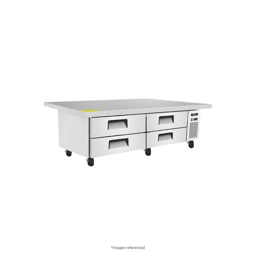 Base De Chef Refrigerada De 4 Cajones Ilumi