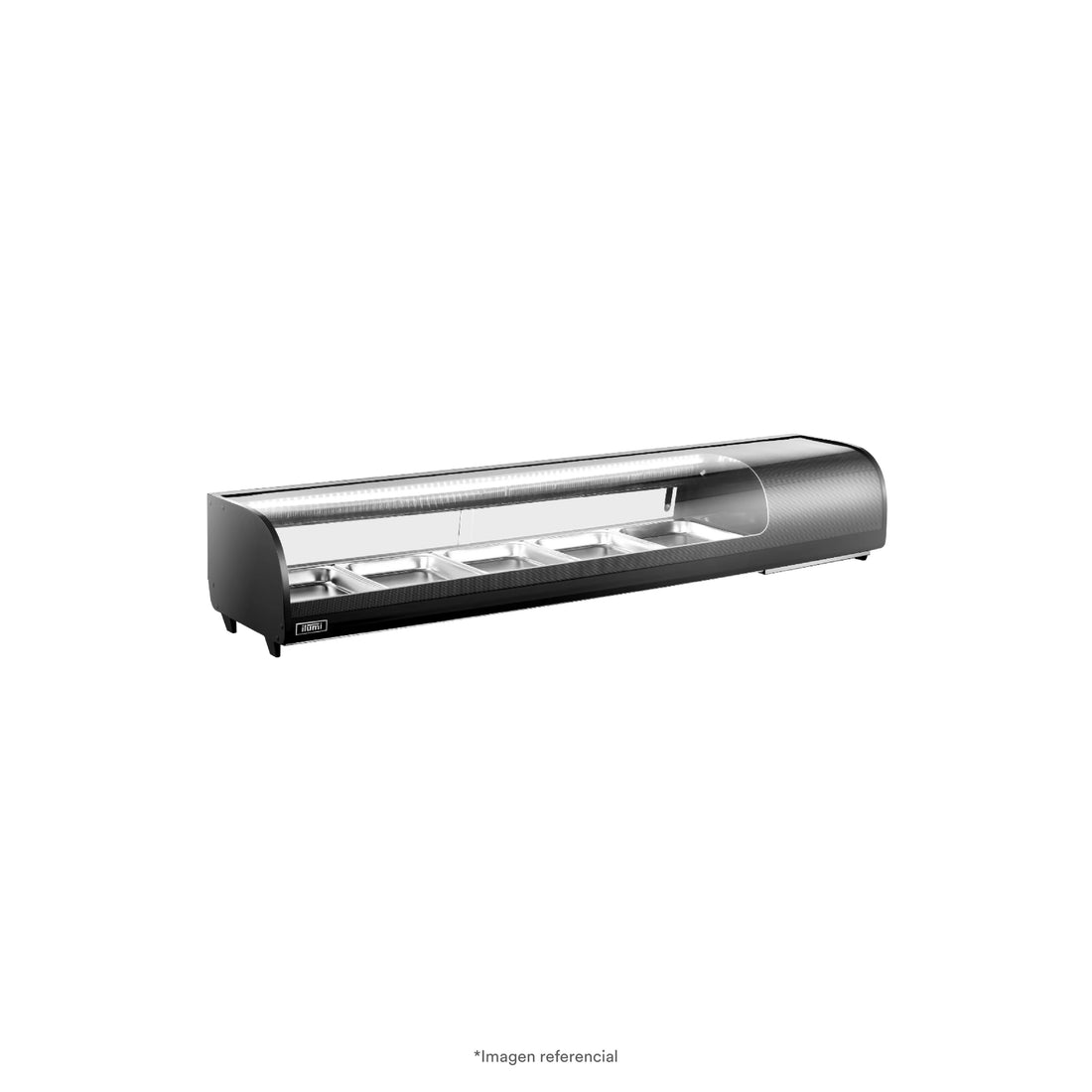 Vitrina Refrigerada Para Sushi 62L Gastronomia Ilumi