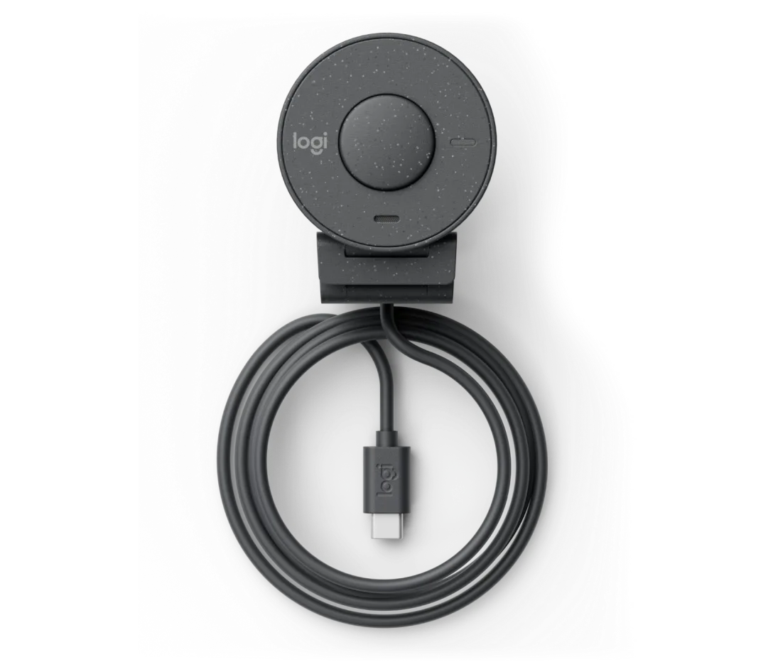 CAMARA LOGITECH BRIO 300 FHD 1080P USB-C BLACK (960-001413)