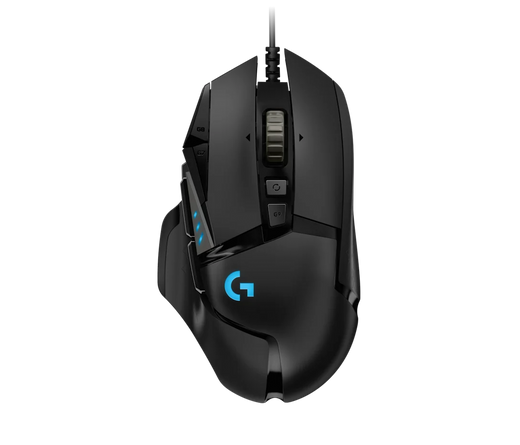 MOUSE LOGITECH G502 HERO 16000 DPI RGB BLACK (910-005550)-P