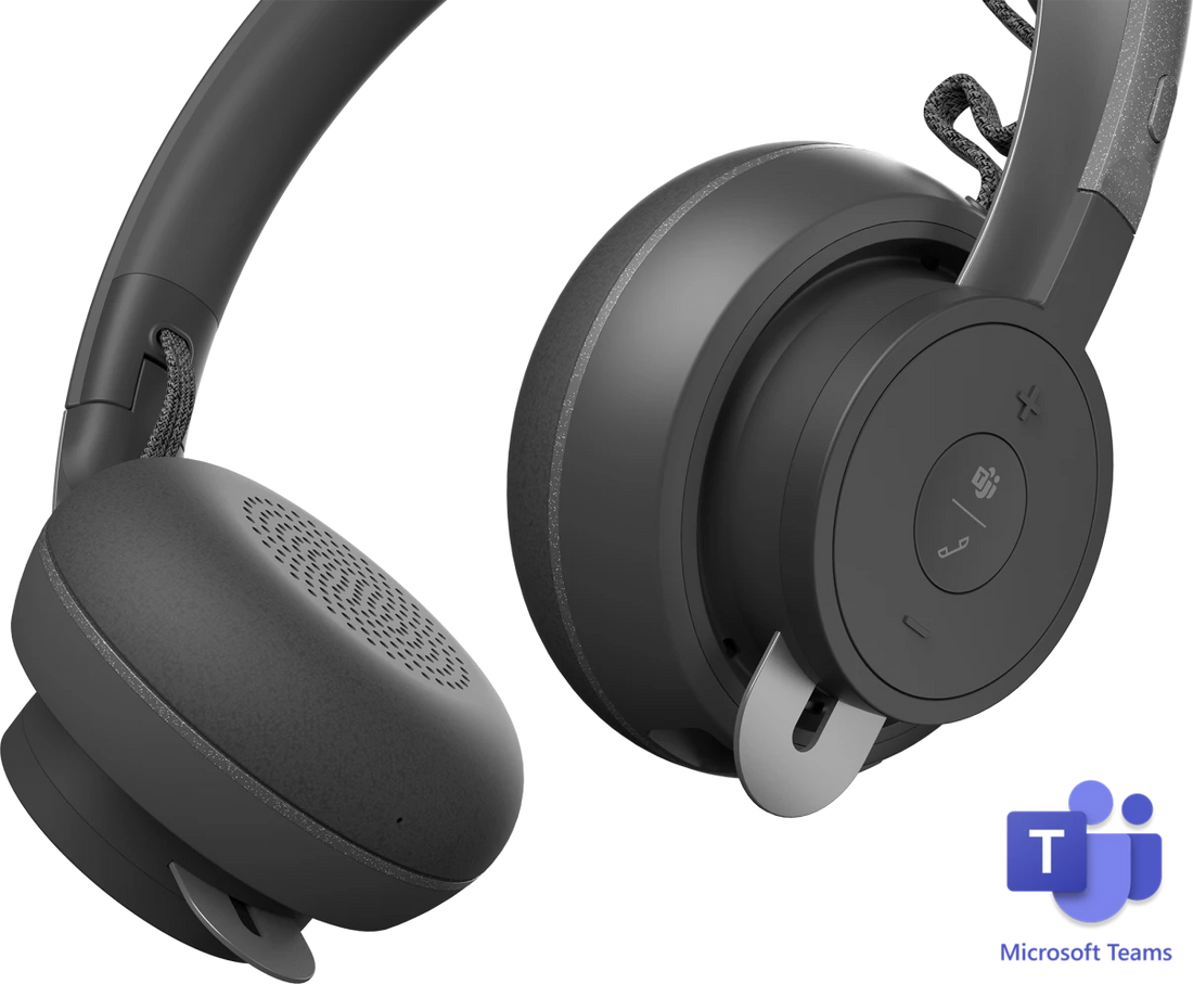AUDIFONO C/MICROF. LOGITECH B2B MSFT ZONE WIRELESS/BT TEAMS BLACK (981-000853)