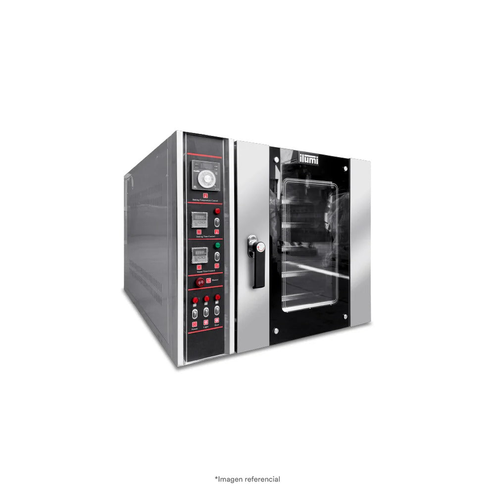 Horno Industrial Convector A Gas Con 5 Bandejas Ilumi