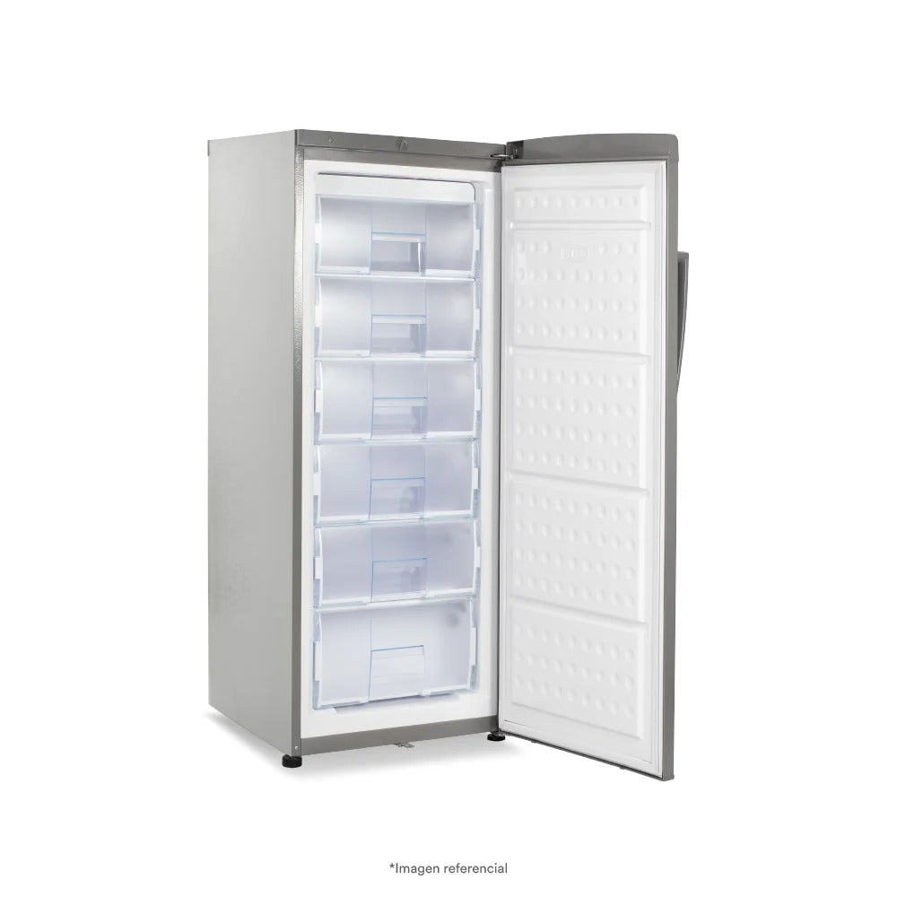 Congelador vertical con 6 cajones de 280 litros Ilumi