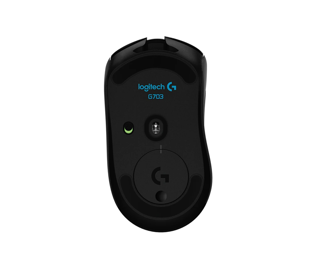 MOUSE LOGITECH G703 LIGTHSPEED WIRELESS BLACK (910-005639)