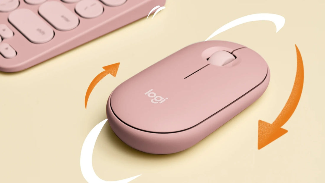 MOUSE LOGITECH PEBBLE 2 M350S BLUETOOTH/WIRELESS ROSE (910-007048)-P