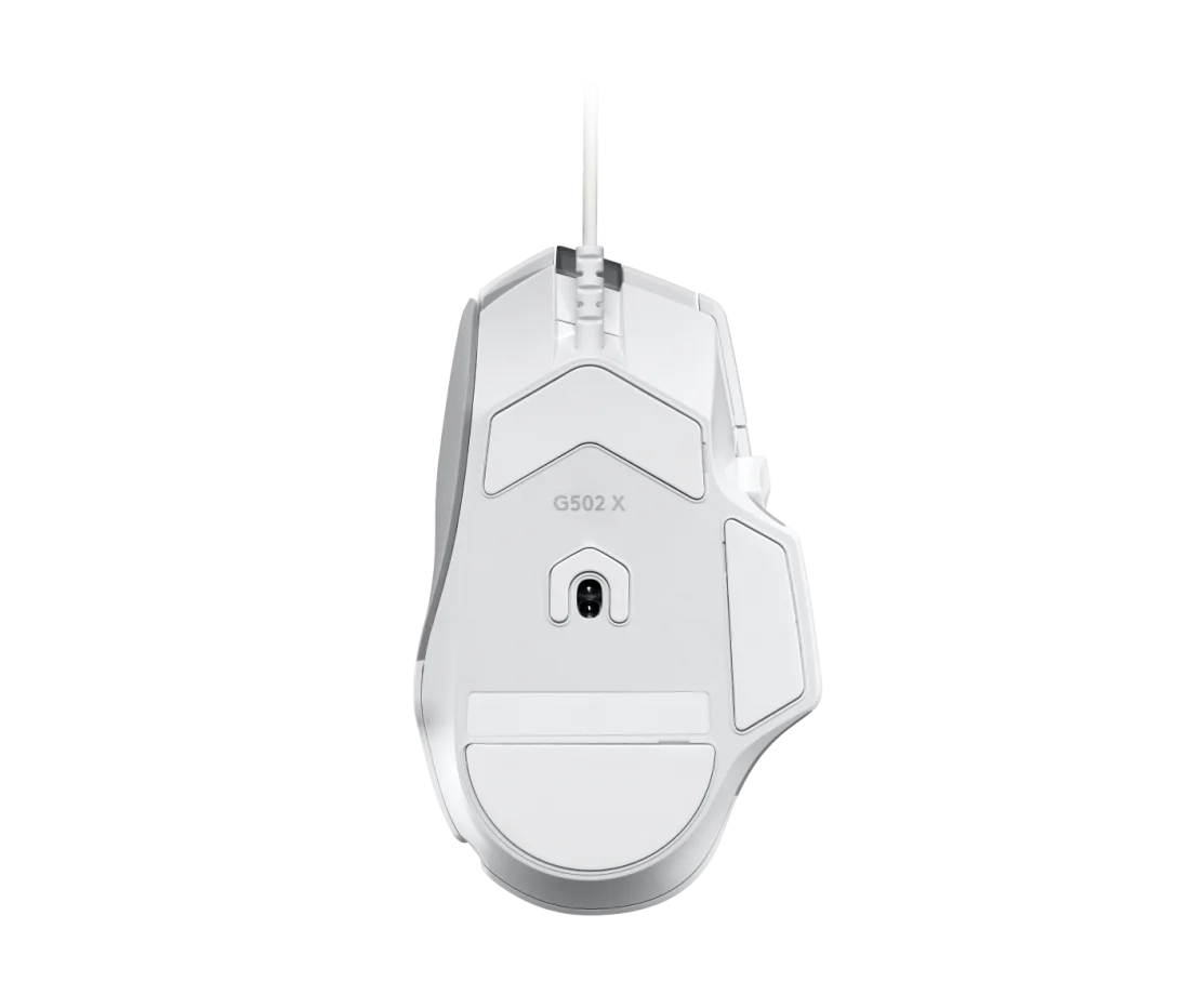 MOUSE LOGITECH G502 X HERO USB 25K DPI LIGHTFORCE WHITE (910-006145)