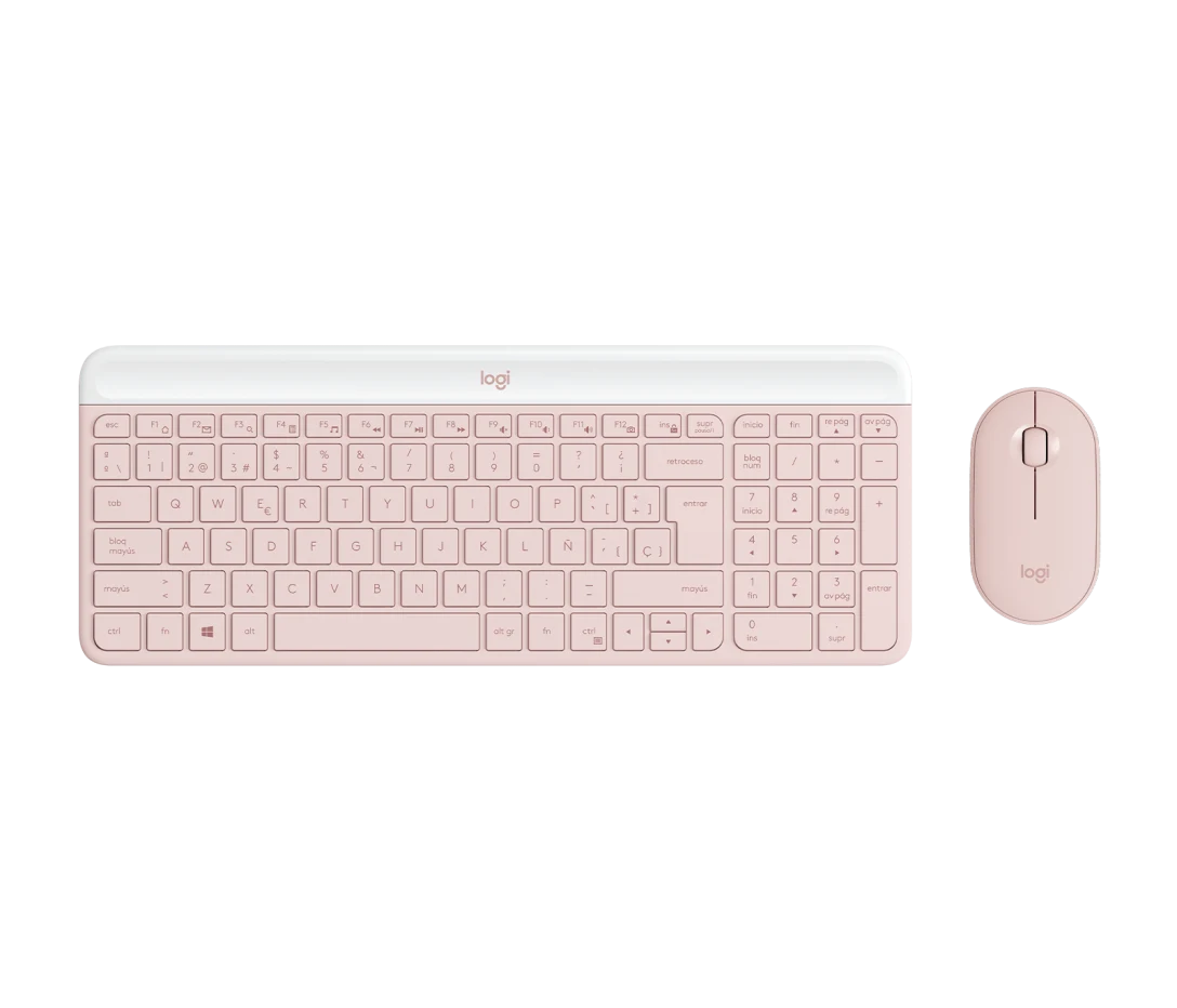 TECLADO LOGITECH + MOUSE MK470 WIRELESS SLIM USB