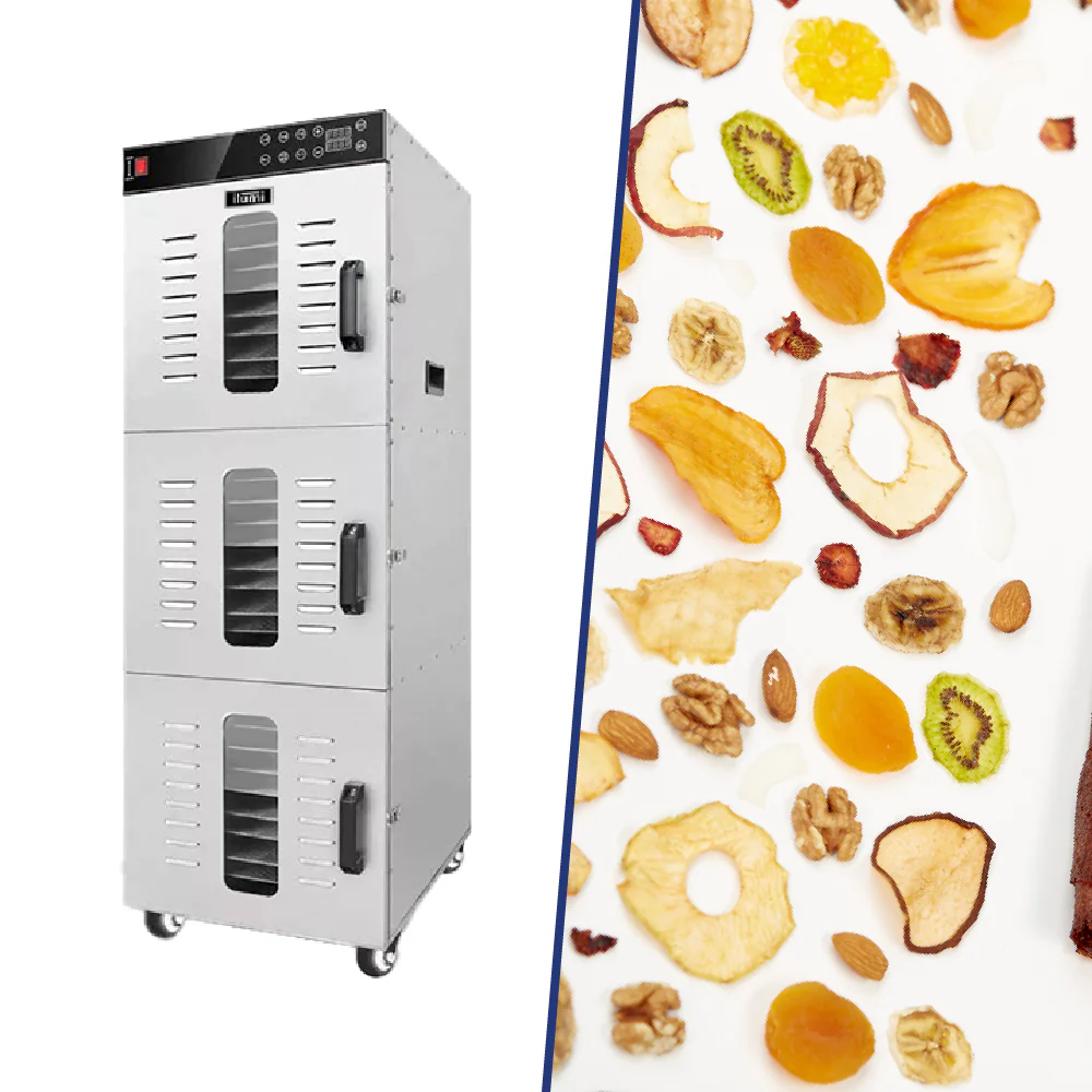 Horno Industrial Deshidratador 30 Bandejas Ilumi
