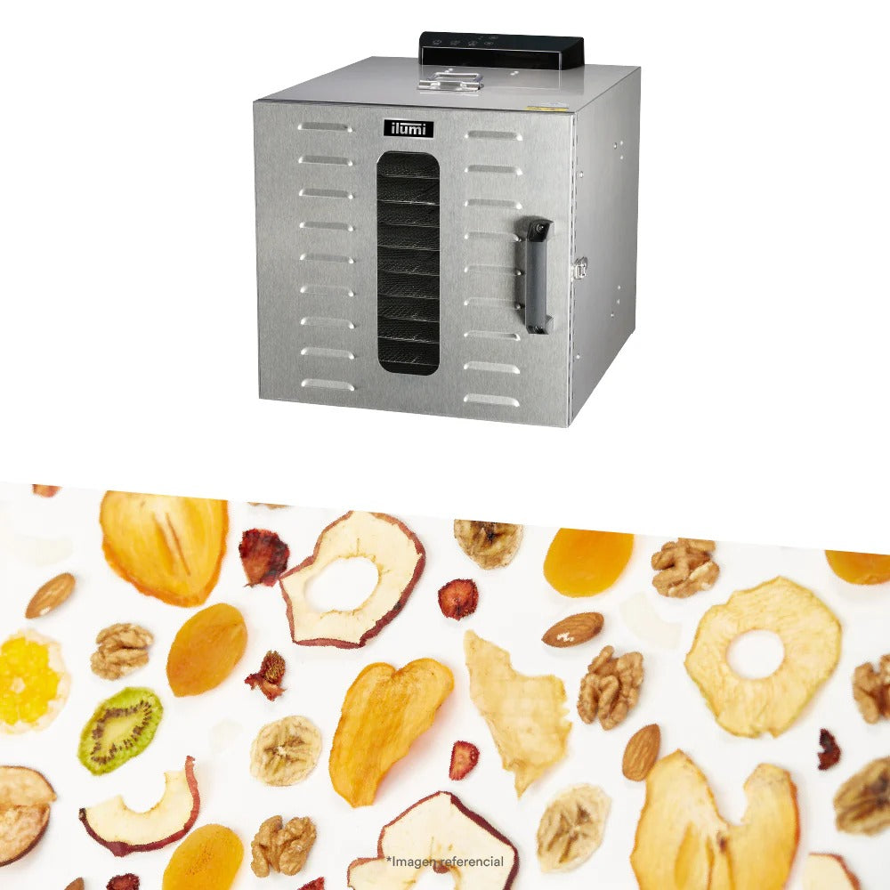 Horno Industrial Deshidratador 8 Bandejas Ilumi