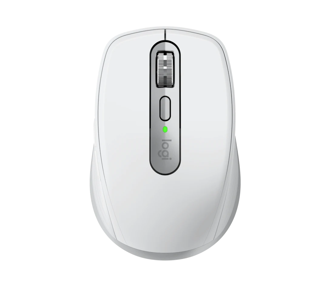 MOUSE LOGITECH MX ANYWHERE 3S BLUETOOTH/WIRELESS 8K USB-C PALE GREY (910-006933)-P