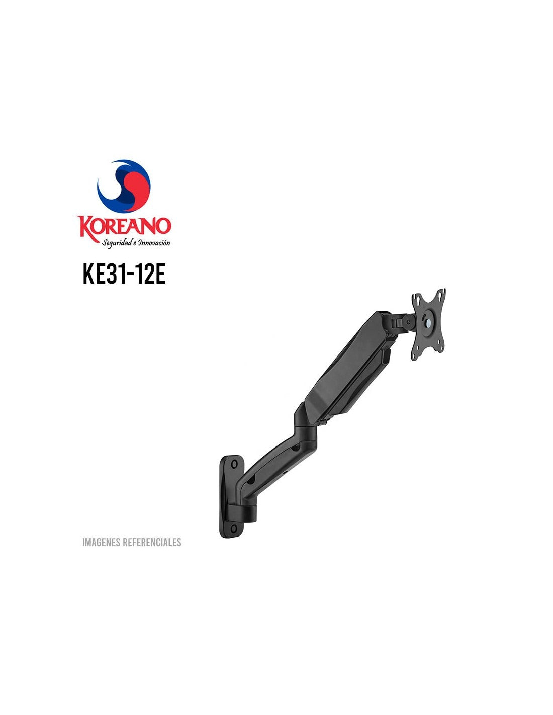 BRAZO KOREANO PARA MONITOR DE 17" A 32" KE31-12E