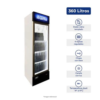 Bc Cooler Cervecero (Fan Cooling) -4 A 4 Grados 360L Ilumi