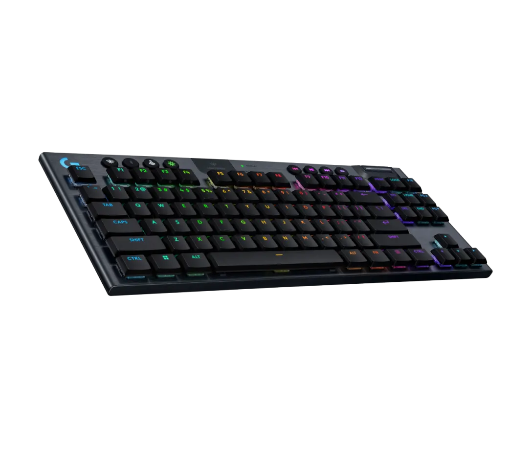 TECLADO LOGITECH G915 X TKL LIGHTSPEED/ BT LIGHTSYNC RGB / KEYCONTROL BLACK (920-012715)