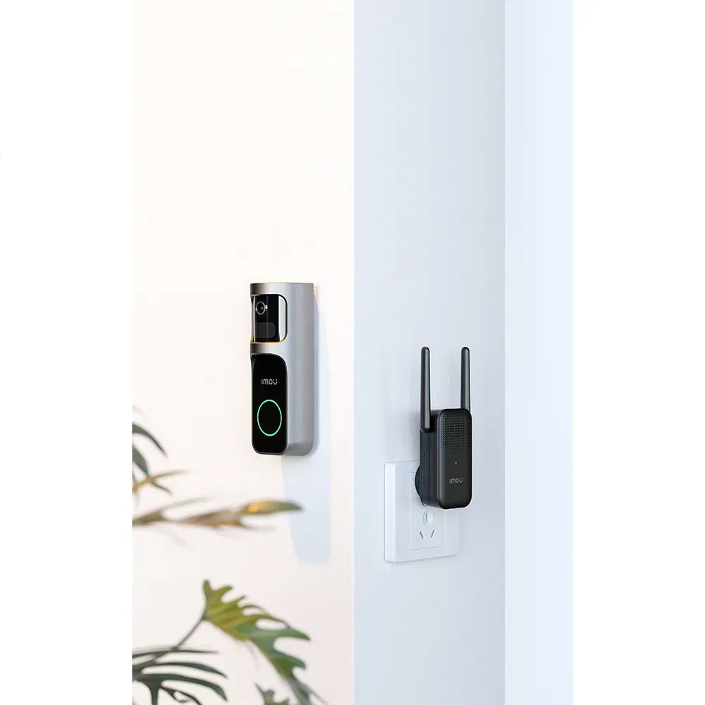 Kit de Timbre Inteligente Inalámbrico con Extensor Wi-Fi IMOU Doorbell 2S (3MP / Resolución 2K).
