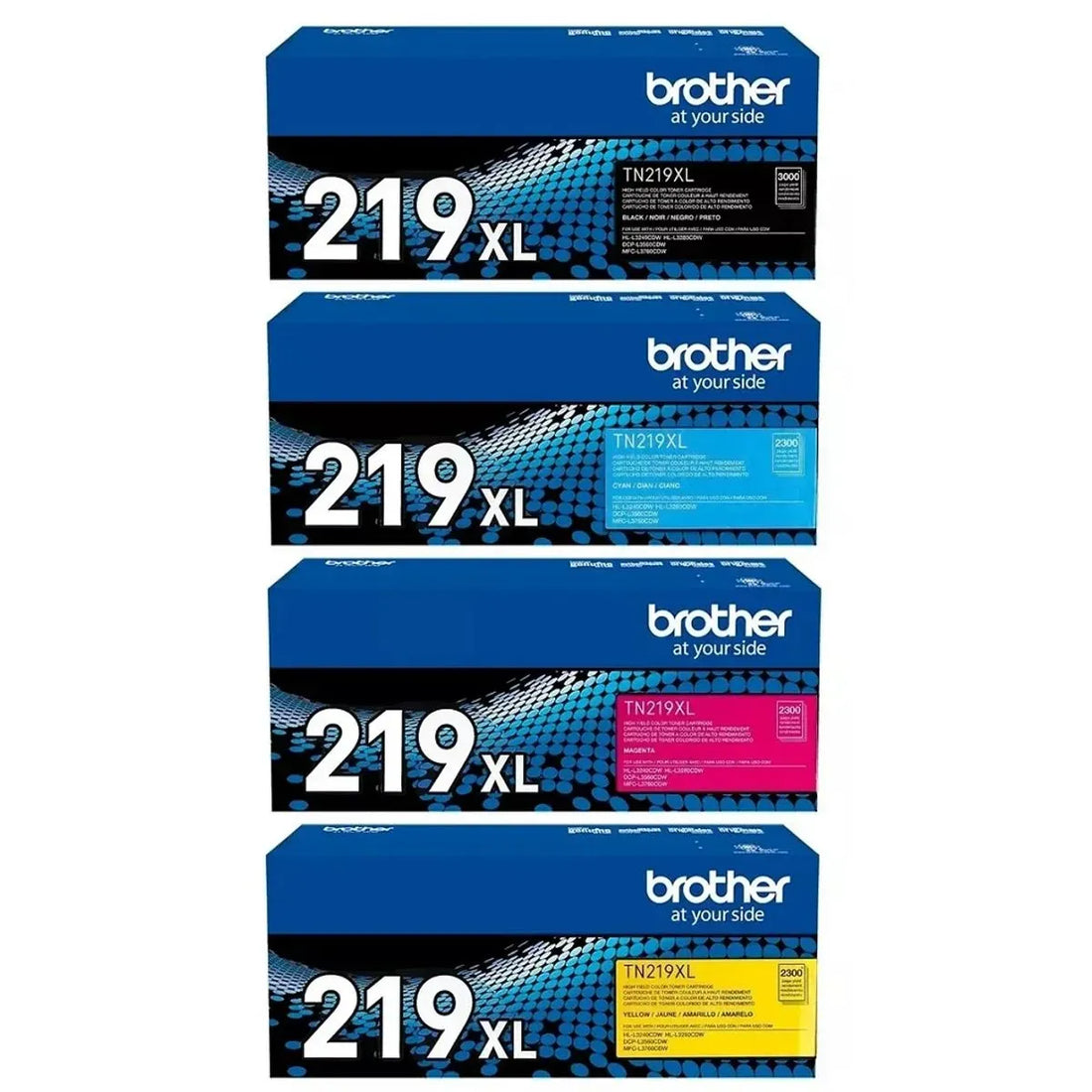 TONER BROTHER TN219XLY YELLOW(L3560, L3760,L3280)2300 PAG.