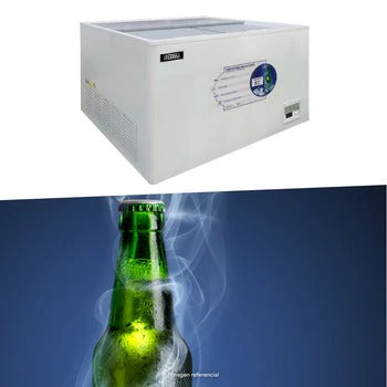 Congelador Industrial Cervecero -4 A 4 Grados De 380L Puerta Corrediza Ilumi