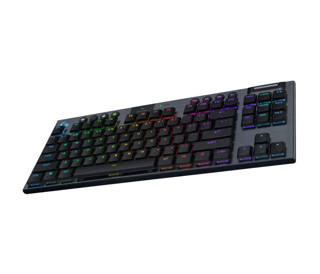 TECLADO LOGITECH G915 X TKL LIGHTSPEED/ BT LIGHTSYNC RGB / KEYCONTROL BLACK (920-012715)
