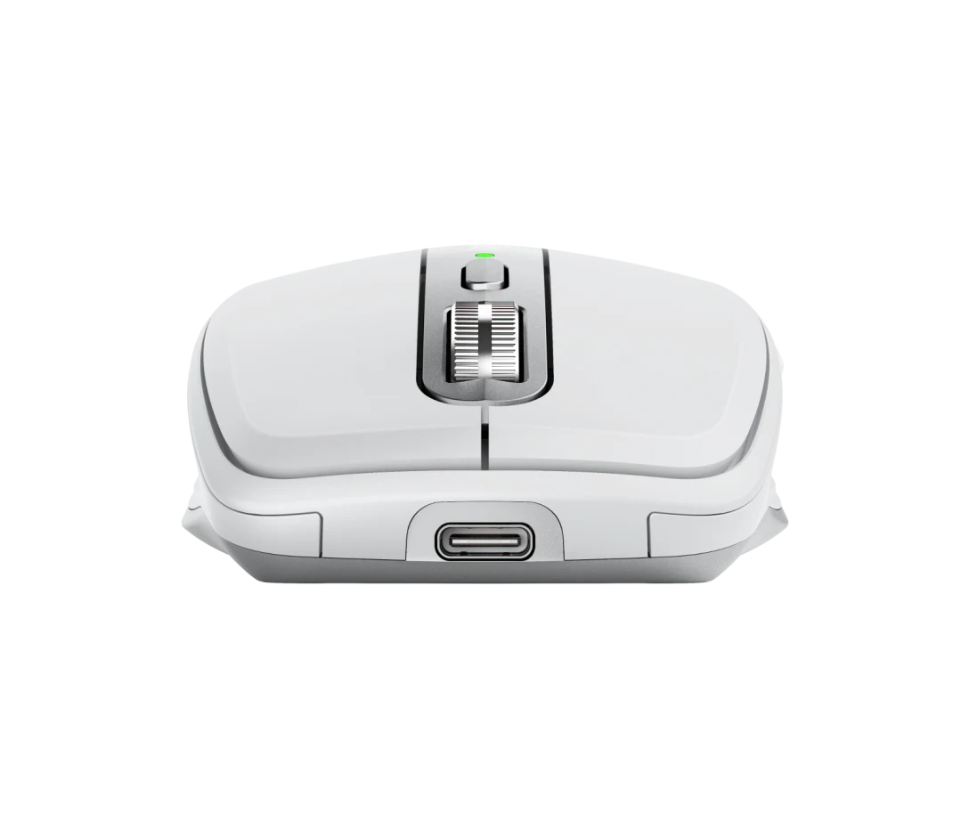 MOUSE LOGITECH MX ANYWHERE 3S BLUETOOTH/WIRELESS 8K USB-C PALE GREY (910-006933)-P