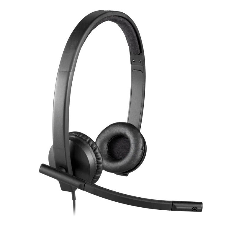 AUDIFONO C/MICROF. LOGITECH B2B H570E USB STEREO BLACK (981-000574)