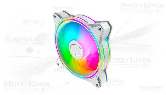 FAN COOLER MASTER MASTERFAN MF120 HALO 3IN1 WHITE EDITION MFL-B2DW-183PA-R1