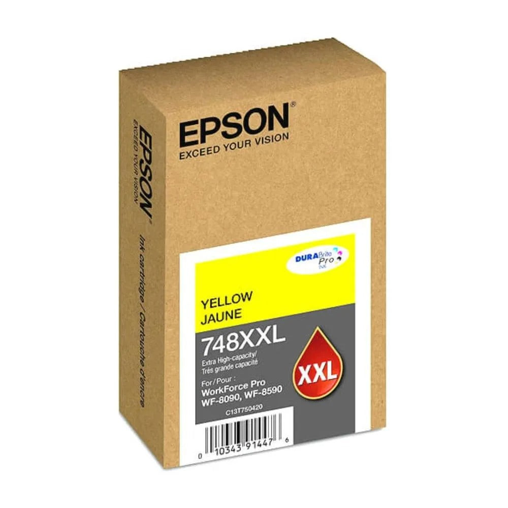 TINTA EPSON T748XXL420-AL AMARILLA