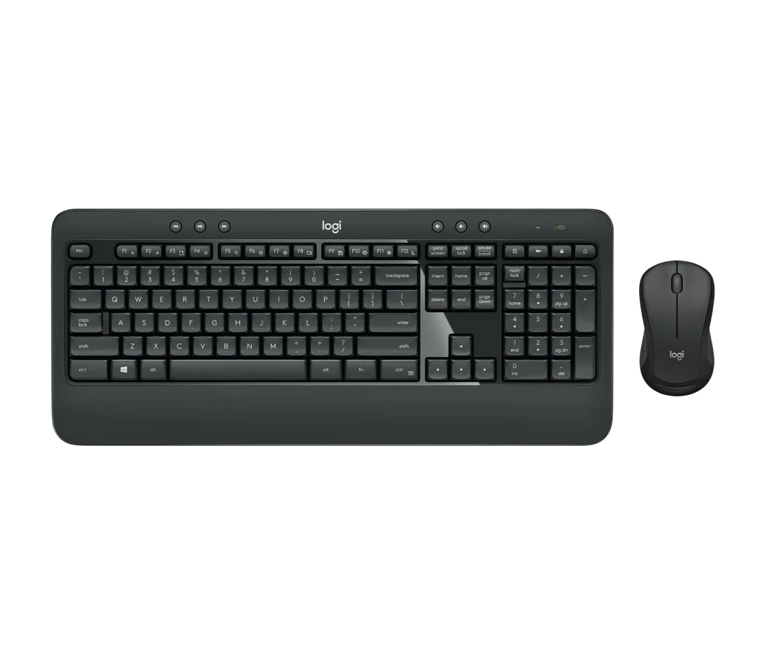 TECLADO LOGITECH + MOUSE MK540 WIRELESS USB SP BLACK (PN 920-008673)