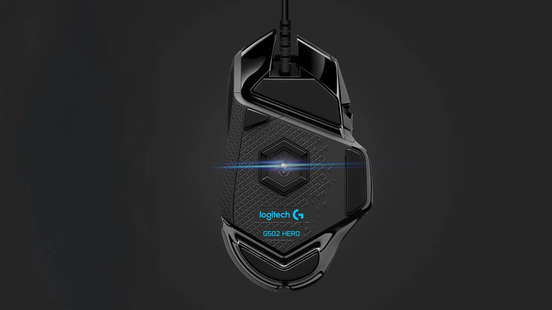MOUSE LOGITECH G502 HERO 16000 DPI RGB BLACK (910-005550)-P