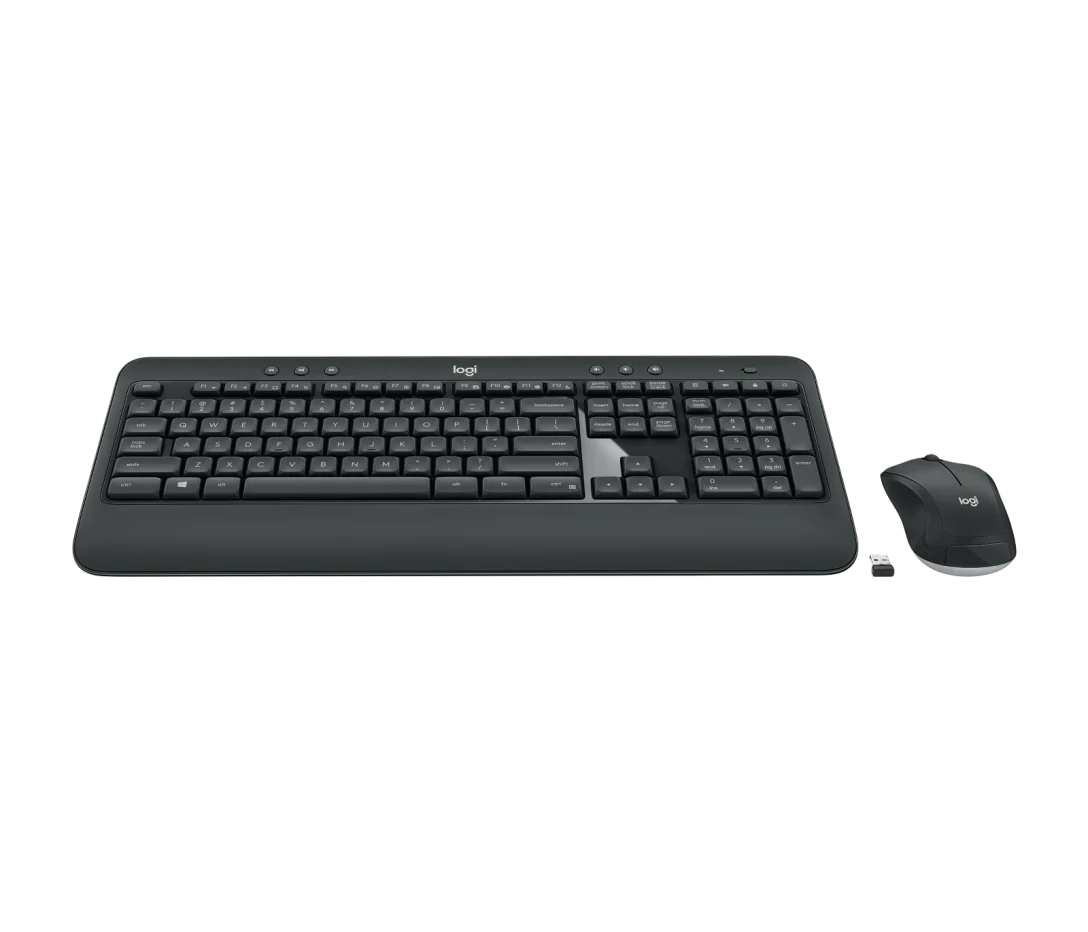 TECLADO LOGITECH + MOUSE MK540 WIRELESS USB SP BLACK (PN 920-008673)