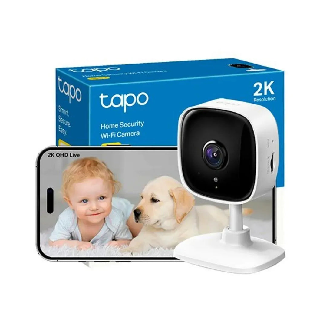 TAPO C110 TP-LINK CÁMARA WI-FI 3MP UHD (2304×1296) TP-LINK