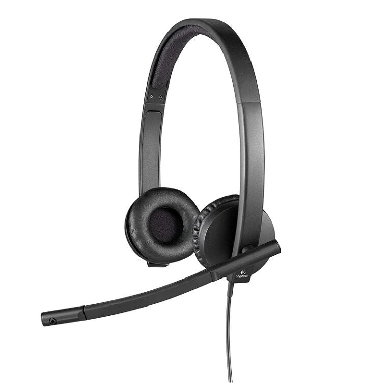 AUDIFONO C/MICROF. LOGITECH B2B H570E USB STEREO BLACK (981-000574)