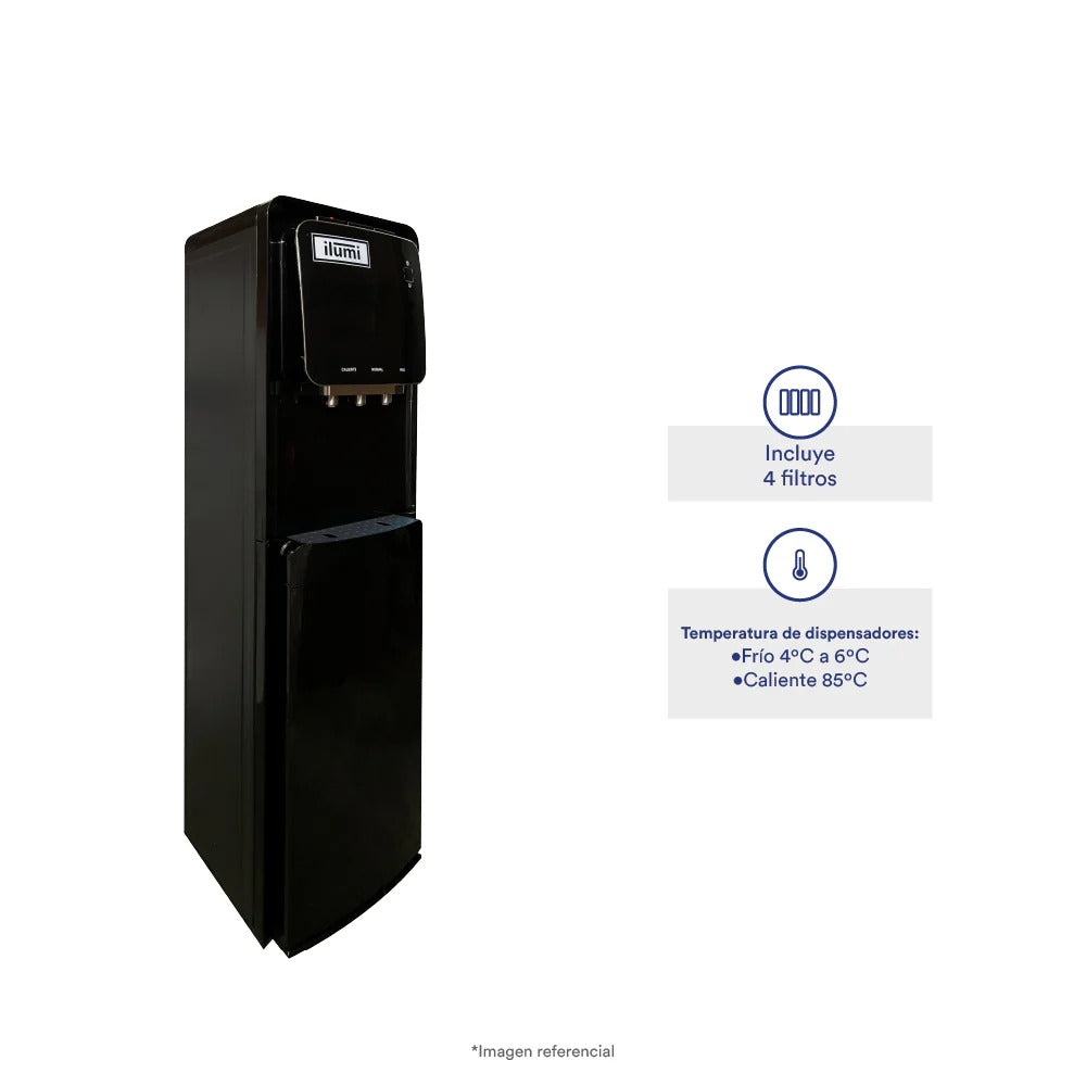 Dispensador De Agua Ultrafiltracion Frío-Calor Ilumi 20Lts