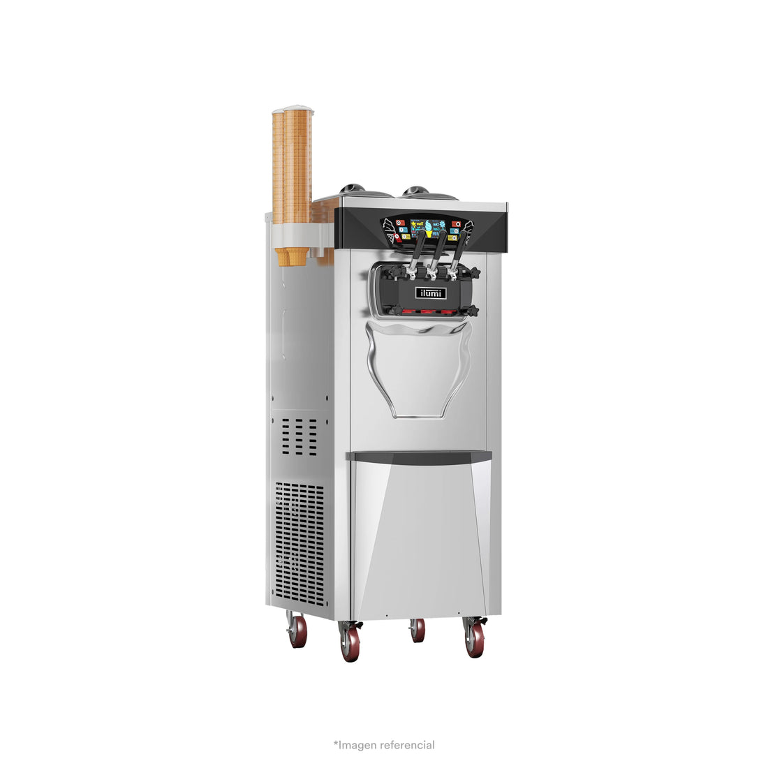 Máquina De Helados Soft De Hasta 25 Litros Por Hora Ilumi