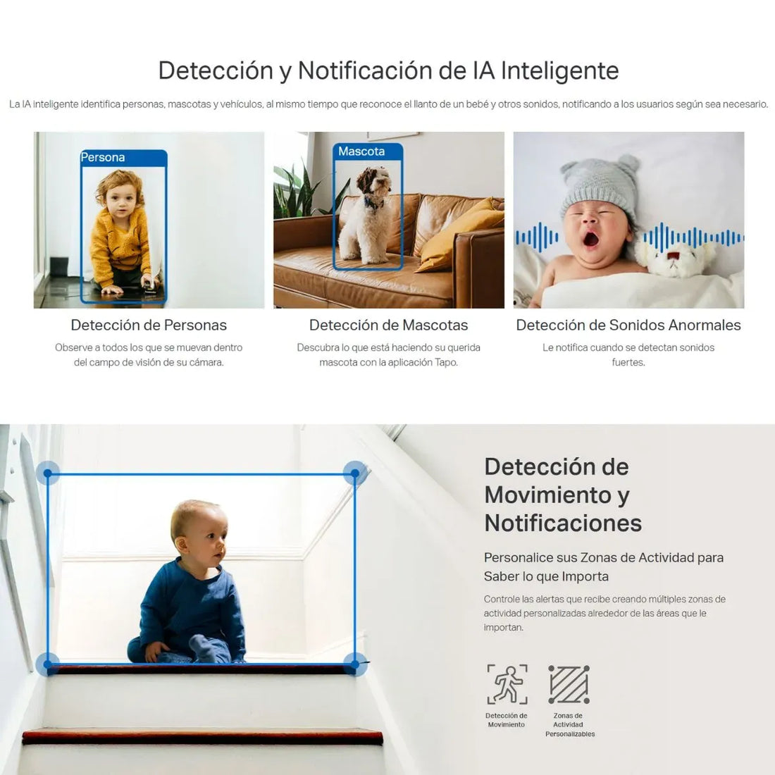TAPO C220 CÁMARA WIFI INTERIOR 2K 4MP 360° CON IA TP-LINK