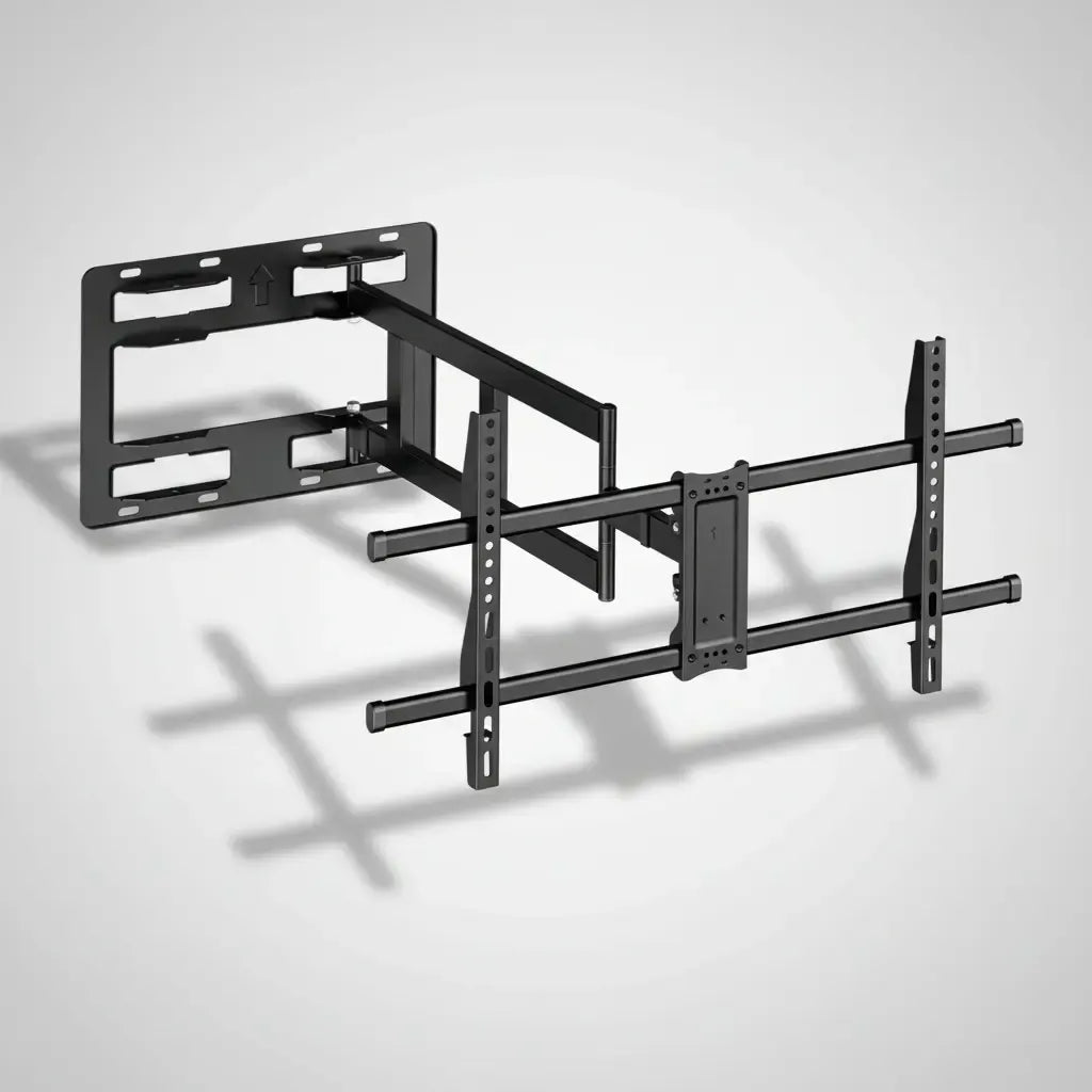 RACK MOVIBLE DOBLE BRAZO PARA TV O PANTALLAS 43" A 90" PRO-900A