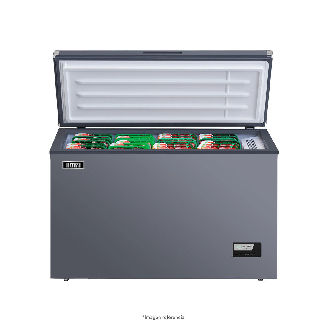Congelador Fan Cooling con tina de Acero Inoxidable de 400 litros