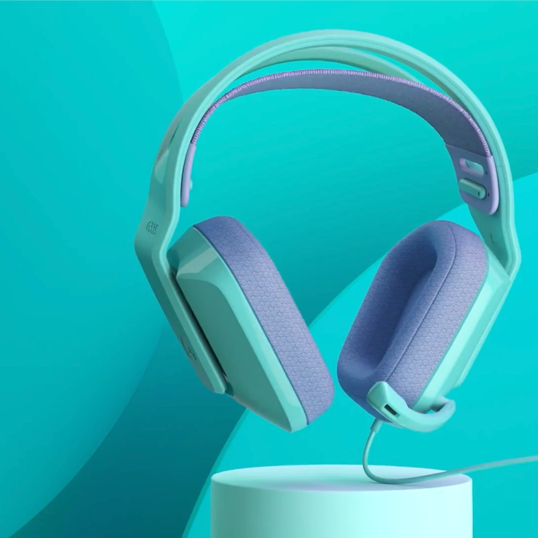 AUDIFONO C/MICROF. LOGITECH G335 MINT (981-001023)-P